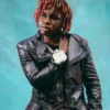 Music Inspired Leather Jacket