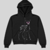 N0RTH4EVR Fawn Cropped Zip Hoodie