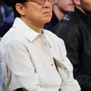 NBA China Game White Jacket
