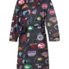 NBA Teams Concepts Sport Charcoal Bathrobe