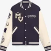 NFL Purple Varsity Jacket