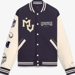 NFL Purple Varsity Jacket