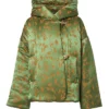 NYC 2026 Jennifer Lawrence Floral Green Jacket