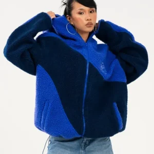 Neptun x Avatar Water Tribe Sherpa Fleece Hooded Jacket