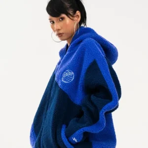 Neptun x Avatar Water Tribe Sherpa Fleece Hooded Jacket