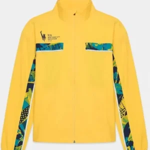 New York City Marathon 2026 Yel­low Track Jack­et