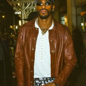 New York Fashion Week Leather Jacket