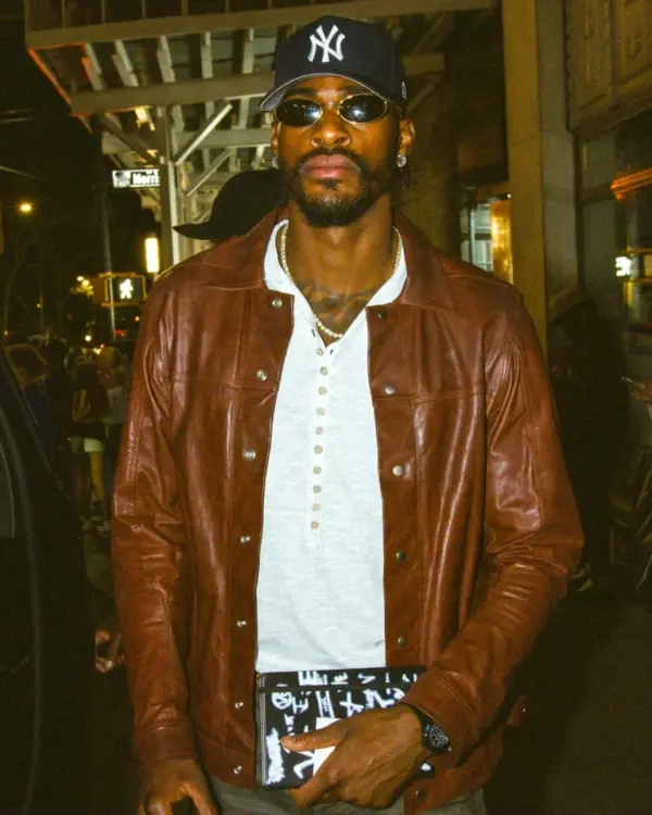 New York Fashion Week Leather Jacket