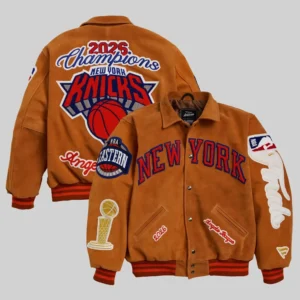 New York Knicks Fanatics 2026 NBA Finals Champions Artisan Jacket