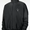 New York Knicks Nike Black Woven Basketball Jacket