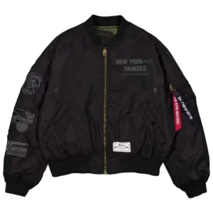 New York Yankees New Era 3-in-1 MA-1 Black Bomber Jacket