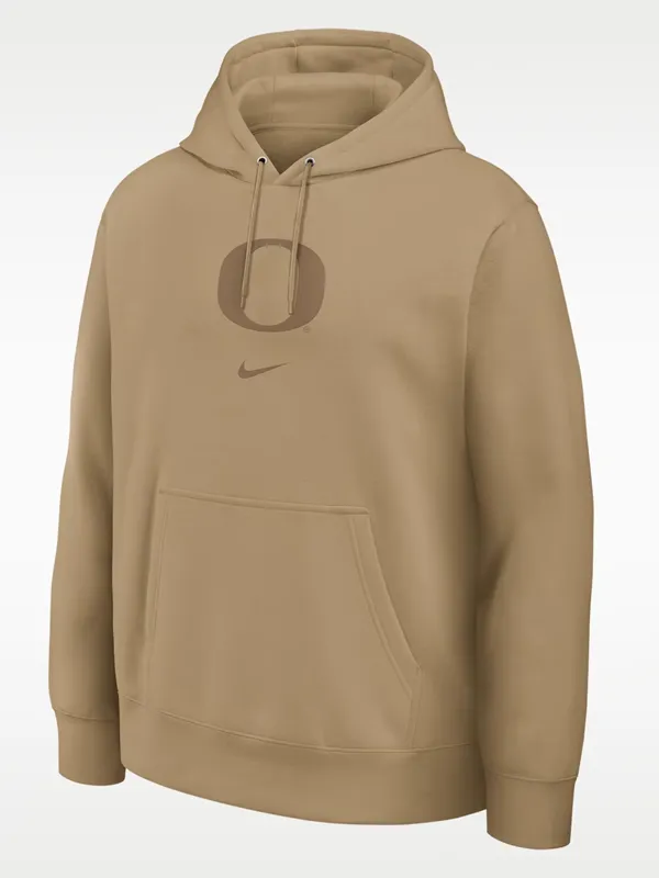 Nike 2026 Oregon Washed Club College Hoodie