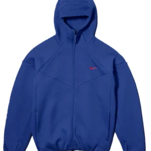 Nike Tech x Lil Yachty Navy Fleece Full-Zip Jacket