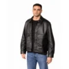 Noah Centineo Street Fighter Premiere Black Leather Jacket