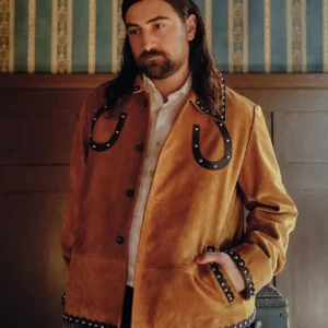 Noah Kahane Bode Suede Carson Jacket