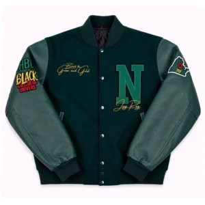 Norfolk State University Spartan Pride Letterman Varsity Jacket