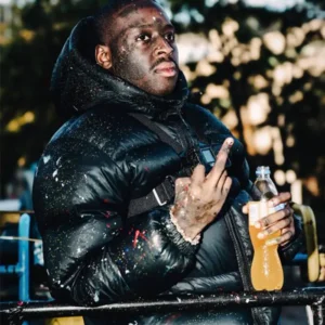 Olaolu Slawn London Black Puffer Jacket