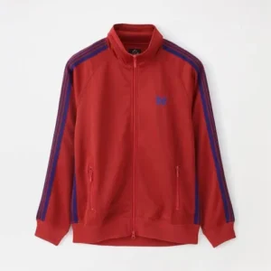Omori Motoki Poly Smooth Red Track Jacket