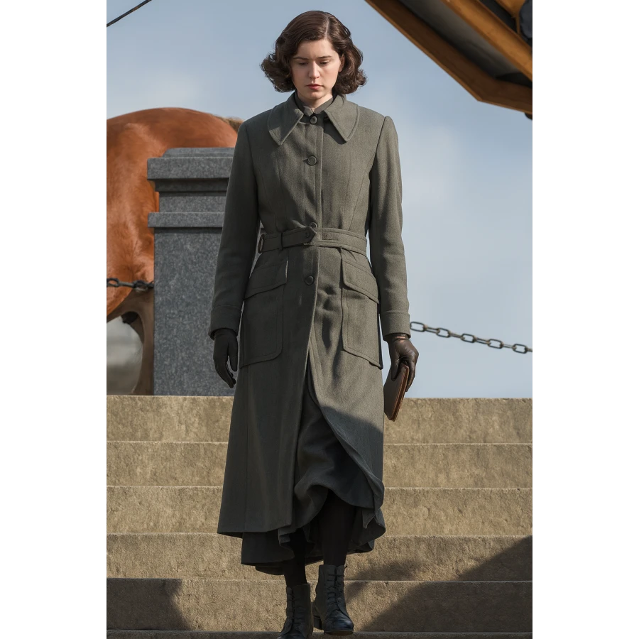 Outlander Blood of My Blood Hermione Corfield Coat