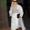 PFW Caroline Daur Leather Coat