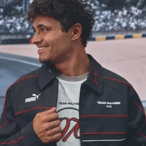 PUMA McLaren James Hunt Black Racing T7 Jacket
