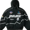 Palace Dascar Hooded Black Bomber Jacket