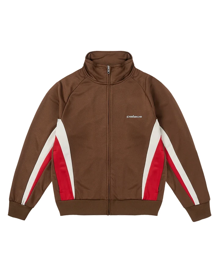 Palace Fall 2026 Paltro Choco Brown Track Jacket