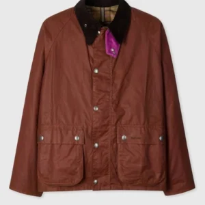 Paul Smith Loves Barbour Key Transport Waxed Jacket
