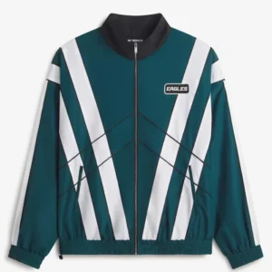 Philadelphia Eagles Off Season x NFL Midnight Green Windbreaker Jacket