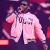 Pink Varsity Jacket