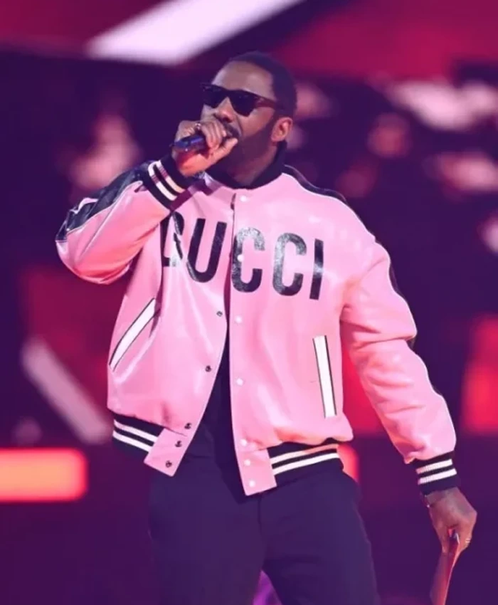 Pink Varsity Jacket