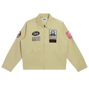 Plus 44 Patch Utility Jacket Sand Khaki