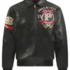 Polo G Pelle Pelle Anniversary Black Leather Jacket