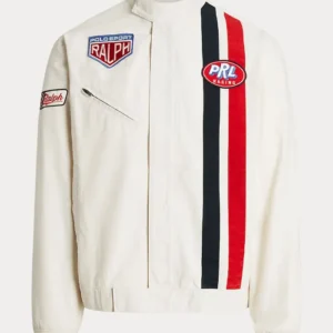 Polo Ralph Lauren White Racing Jacket