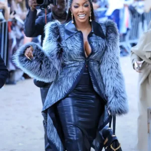 Porsha Williams Schiaparelli SS27 Paris Fur Jacket