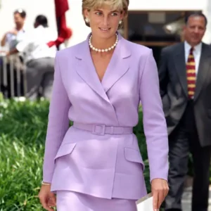 Purple Celebrity Inspired Coat