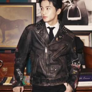 Ralph Lauren Polo Fest Mark Lee Leather Jacket
