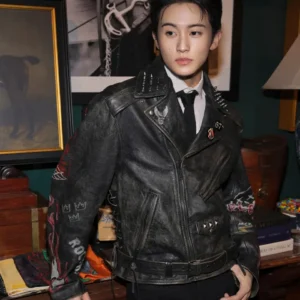 Ralph Lauren Polo Fest Mark Lee Leather Jacket