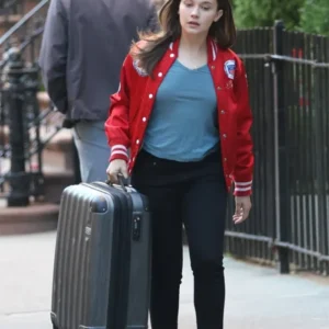 Red Bomber Jacket