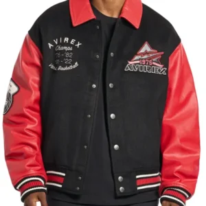Red Team Eagle varsity jacket