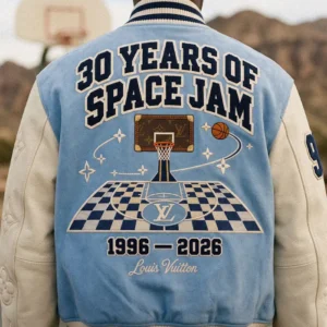 Retro Basketball Varsity Jacket
