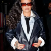 Rihanna Inspired Leather Jacket