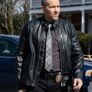 Rugged Leather Jacket for Men