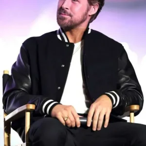 Ryan Gosling Black Bomber Jacket