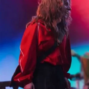 Saturday Night Live UK S02 Celeste Dring Red Jacket