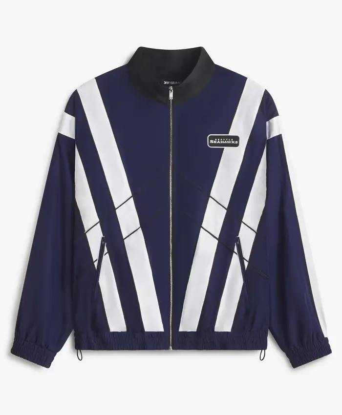 Seattle Seahawks Off Season x NFL College Navy Windbreaker Jacket