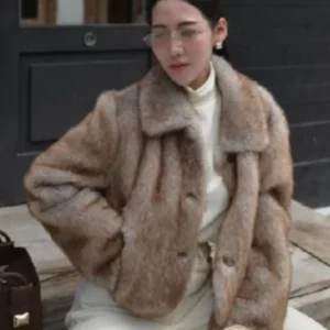 Shop GAVANA Lucy Fur Jacket