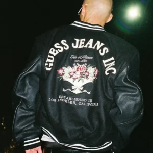Shop GUESS Jeans 45Th Anniversary Bomber Jacket