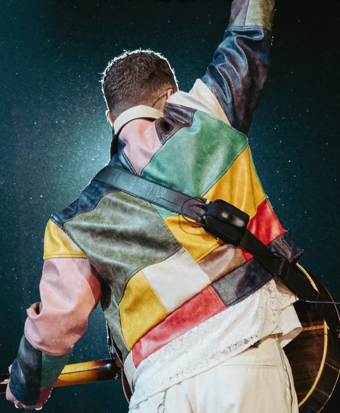 Shop Justin Timberlake Romania Lollapalooza Paris Leather Jacket
