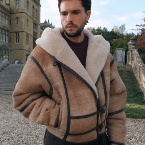 Shop Kith Kit Harington Winter 2026 Shearling Jacket